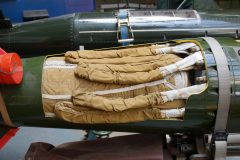 WE177 atomic weapon, Boscombe Down Aviation Collection, Old Sarum UK