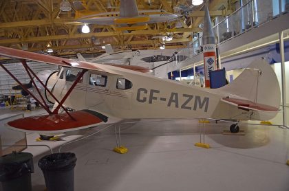 Waco EQC-6 Custom CF-AZM, The Hangar Flight Museum, Galgary