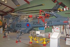 Westland Wasp HAS Mk.1 XT443 422 Royal Navy HMS Aurora, The Helicopter Museum Weston-super-Mare