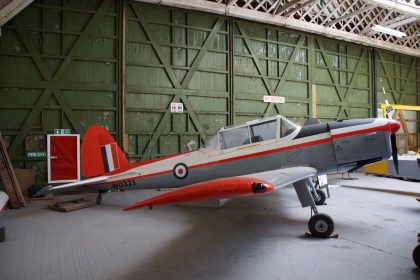 de Havilland Canada DHC-1 Chipmunk 22 G-BDCC WD321 RAF, Boscombe Down Aviation Collection, Old Sarum UK