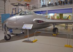 de Havilland DH 100 Vampire F Mk.III CF-RLK 17069 RCAF, The Hangar Flight Museum, Galgary