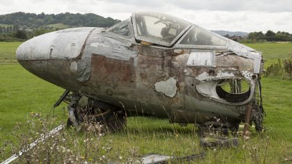 de Havilland DH.115 Vampire T.11 XD616 RAF, Jet Age Museum