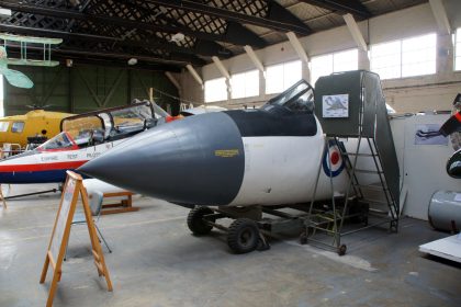 de Havilland Sea Vixen FAW.1 XJ476 Royal Navy, Boscombe Down Aviation Collection, Old Sarum UK