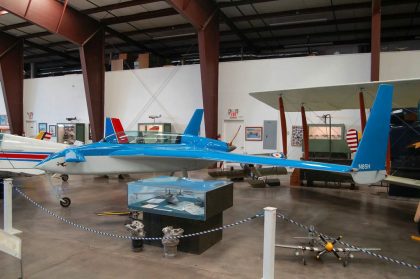 Rutan Long-EZ N85H, Planes of Fame Air Museum, Grand Canyon Valle Airport, AZ