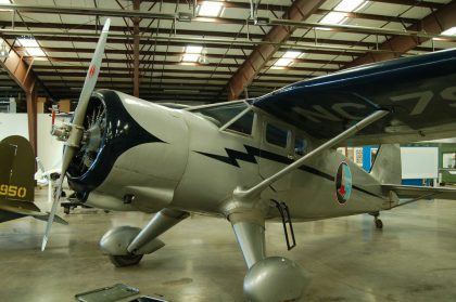 Stinson AT-19 Reliant NC79496 Eastern Air Lines, Planes of Fame Air Museum, Grand Canyon Valle Airport, AZ