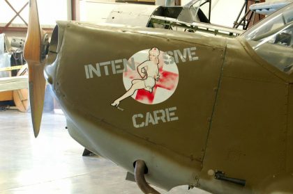 Stinson L-5G Sentinel N6055C 53-4950 47-L USAAF, Planes of Fame Air Museum, Grand Canyon Valle Airport, AZ