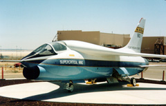 Vought F-8A "Super Critical Wing" N810NA