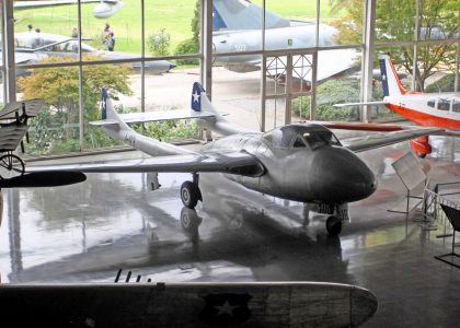 de Havilland Sea Vampire T.22 J-307 as J-03 Museo Nacional Aeronautico y Del Espacio