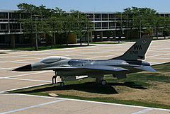 Air Force Academy Visitor Center General Dynamics GF-16A Fighting Falcon 75-0748/WA