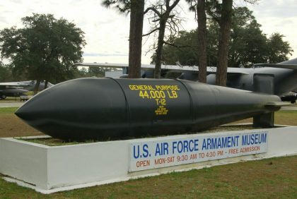 General Purpose 44,000 LB T-12, U.S. Air Force Armanent Museum