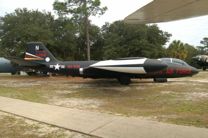 Martin EB-57B Night Intruder 52-1516 BA-539 N USAF, Air Force Armament Museum