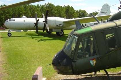 Bell UH-1D Iroquois and Boeing RB-29A Superfortress, Georgia Veterans Memorial State Park