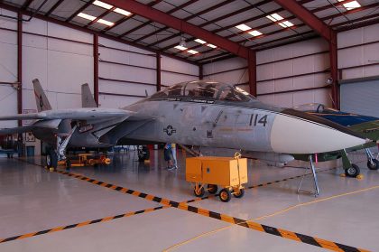 Grumman F-14A Tomcat 161134 AJ-114 US Navy, Valiant Air Command Warbird Museum, Titusville, FL