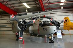 Grumman S-2F1 Tracker N8114T 136433 433 US Navy,Valiant Air Command Warbird Museum, Titusville, FL 