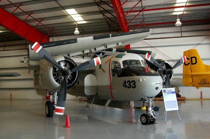 Grumman S-2F1 Tracker N8114T 136433 433 US Navy,Valiant Air Command Warbird Museum, Titusville, FL