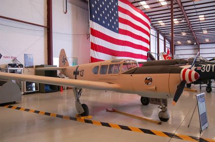 Nord N.1101 Noralpha (Me 208) 13 Luftwaffe, Valiant Air Command Warbird Museum, Titusville, FL