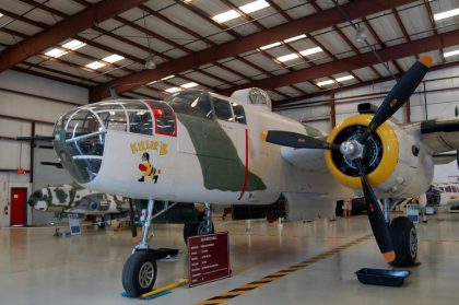 North American B-25J Mitchell N62163 44-86697 3L USAAF,Valiant Air Command Warbird Museum, Titusville, FL