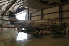 North American F-86F Sabre NX86FR 52-4959 FU-201 USAF, Valiant Air Command Warbird Museum, Titusville, FL