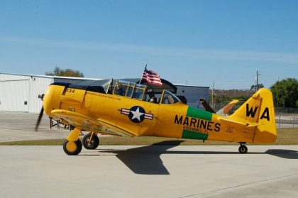 North American SNJ-6 Texan N452WA/WA-034 US Marines, Warbird Adventures/Kissimmee Air Museum, Kissimmee, FL