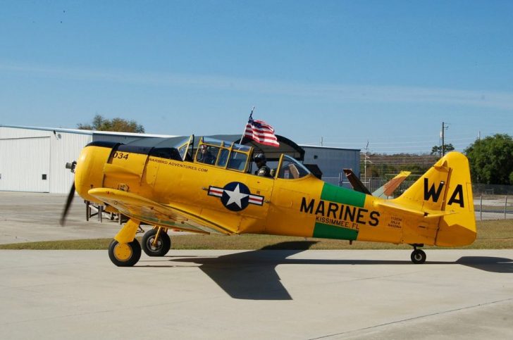 North American SNJ-6 Texan (N452WA) WA-034 US Marines, Warbird Adventures, Kissimmee Gateway Airport Florida