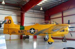 North American T-28B Trojan N128KA 137760 CD-760 US Navy, Valiant Air Command Warbird Museum, Titusville, FL