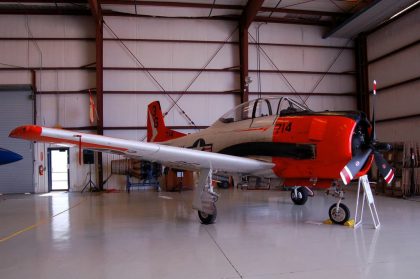 North American T-28C Trojan N9025Y 140475 3G-714 US Navy, Valiant Air Command Warbird Museum, Titusville, FL