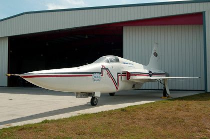 Northrop F-5E (SSBD) Tiger II 741519 NASA DARPA, Valiant Air Command Warbird Museum, Titusville, FL