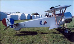 Nieuport 11 (replica) N32100, Illinois Aviation Museum