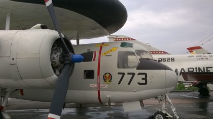 Grumman E-1B Tracer 147212 AU-773 US Navy, Intrepid Sea, Air & Space Museum, New York, NY picture Mike Hodish