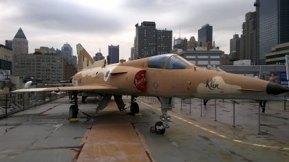 IAI F-21A Kfir 999734 Israeli Defense Force Intrepid Sea, Air & Space Museum, New York, NY picture Mike Hodish