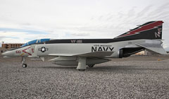 MCD Douglas F-4N Phantom 151510/NF-100 Naval Air Station Fallon Air Park