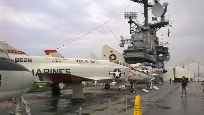 McDonnell F-4N Phantom II 150628 NK-101 US Marines, Intrepid Sea, Air & Space Museum, New York, NY picture Mike Hodish