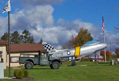 North American F-86E Sabre 12738/FU-738, Michigan's Military & Space Heroes Museum