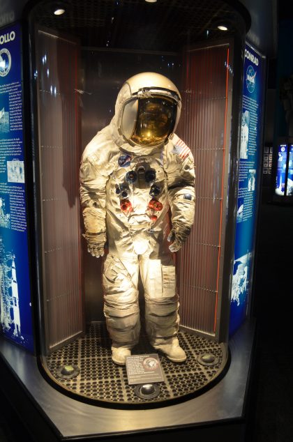 Apollo 12 space suit of Charles Pete Conrad Jr. Space Center Houston, TX