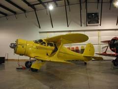  Beech D17S Staggerwing N35JM, Beechcraft Heritage Museum