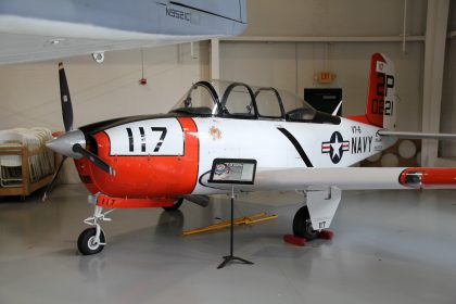 Beechcraft T-34A Mentor N56NT/55022/2P-117 US Navy, Military Aviation Museum, Virginia Beach, VA