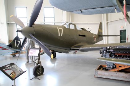 Bell P-63C Kingcobra 270609/17 Soviet Air Force, Military Aviation Museum, Virginia Beach, VA