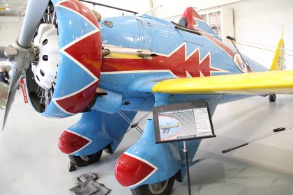 Boeing P-26D Peashooter (replica) N26PX/32-06/6 US Army Air Corps, Military Aviation Museum, Virginia Beach, VA