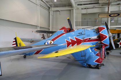 Boeing P-26D Peashooter (replica) N26PX/32-06/6 US Army Air Corps, Military Aviation Museum, Virginia Beach, VA USA