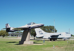 Cessna T-37B Tweety Bird and Vought A-7D Corsair II, Highland Lakes Squadron- Commemorative Air Force