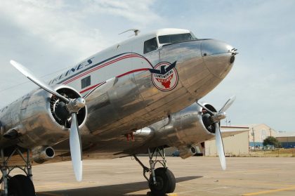 Douglas DC-3A Dakota N25673 Continental Airways, Lone Star Flight Museum Houston, TX | Tom Warnock