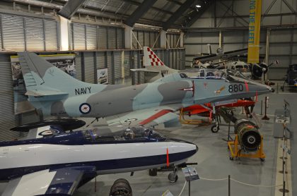 Douglas TA-4G Skyhawk N13-154911 880 Royal Australian Navy, Fleet Air Arm Museum, Nowra Hill NSW