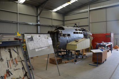 Fairey Battle I N2188 restoration, South Australian Aviation Museum