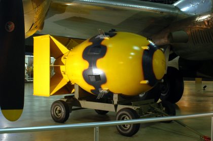 "Fat Man" atomic bomb, National Museum of the US Air Force Dayton, OH