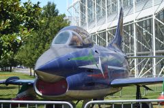 Fiat G.91 PAN MM6244/10 "Frecce Tricolori" Italian Air Force, The Museum of Flight Seattle-Boeing Field, WA USA | Les Spearman