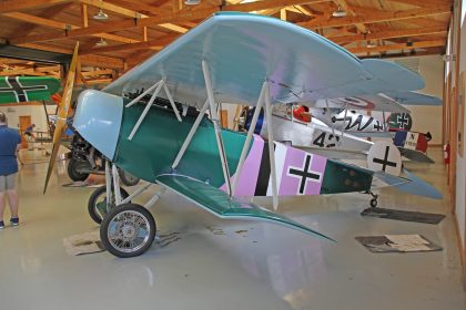 Fokker D.VI (replica) N29WR Luftwaffe, Military Aviation Museum, Virginia Beach, VA Johan van der Hoek