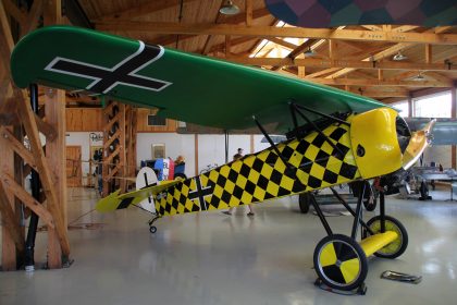 Fokker D.VIII (replica) N8105D Luftwaffe, Military Aviation Museum, Virginia Beach, VA