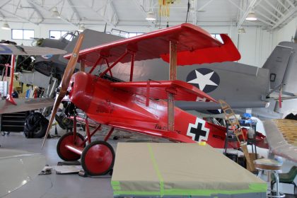 Fokker Dr.1 (replica) N917RB Luftwaffe, Military Aviation Museum, Virginia Beach, VA