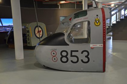 Grumman S-2E Tracker (front fuselage) 151646 853 Royal Australian Navy, Fleet Air Arm Museum,Nowra Hill NSW