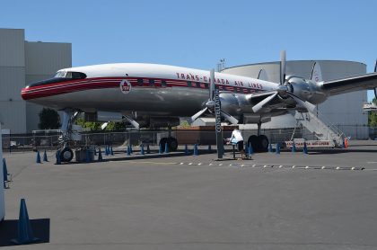 Lockheed L-1049G Super Constellation CF-TGE Trans-Canada Air Lines, The Museum of Flight Seattle-Boeing Field, WA USA | Les Spearman